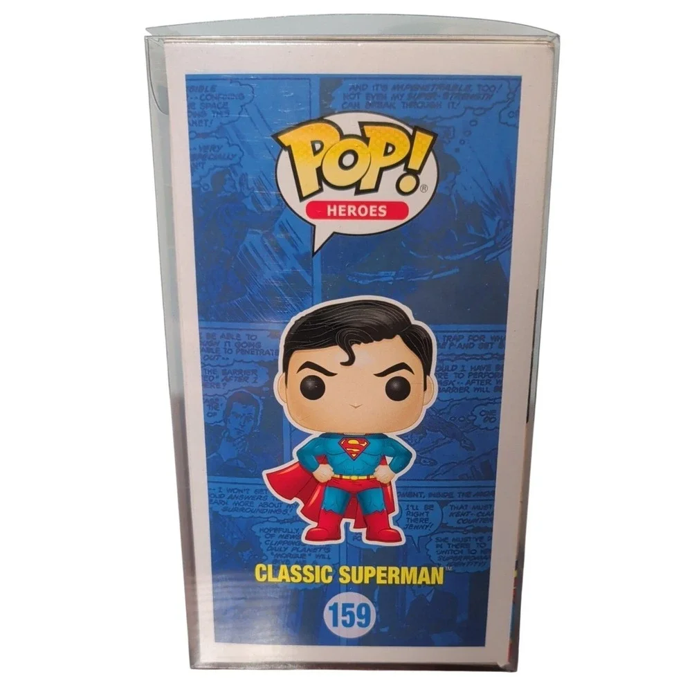 Funko Pop Classic Superman 159 Exclusive DC Comics Legion Of Collectors Figure